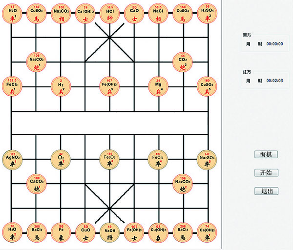 基于MFC的化学用语象棋对弈系统开发与应用