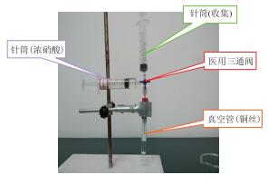 绿色简易法制备纯二氧化氮气体