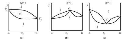 二组分平衡体系的<em>T-x</em>相图