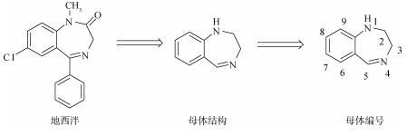 以地西泮为例解析药物化学名的命名方法