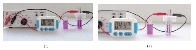“乙醛溶液的电解”课堂演示实验研究