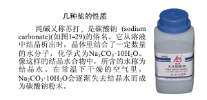 基于化学学科理解的“溶液”复习课——认识碳酸钠的溶解性<sup>*</sup>