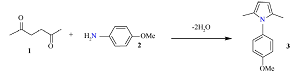 绿色化学实验:无催化剂无溶剂条件下合成吡咯衍生物