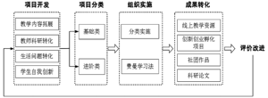 进阶式探究性实验项目在无机化学实验混合式教学中的应用<sup>*</sup>
