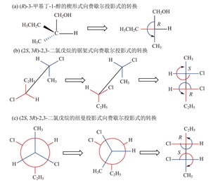 基于认知负荷管理培养立体化学表征能力的有机化学教学<sup>*</sup>——有机物分子立体结构表达式的转换