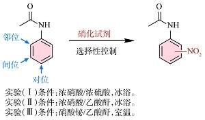 芳环硝化反应区域选择性调控的探究性实验<sup>*</sup>